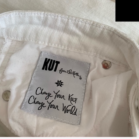 Kut from The Kloth Sienna White Skinny Jeans - Picture 6 of 7